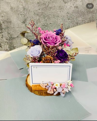 【預購】永生花開幕花禮／內含眾多款7