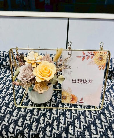 【預購】永生花開幕花禮／內含眾多款6