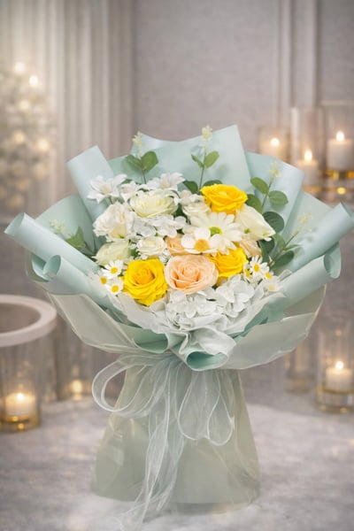 【現貨】果凍多巴胺香氛花束1