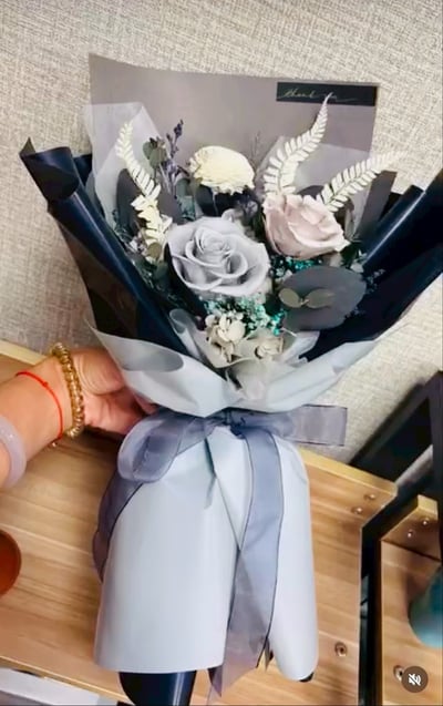 【預購】永生花花束系列／內含眾多款10