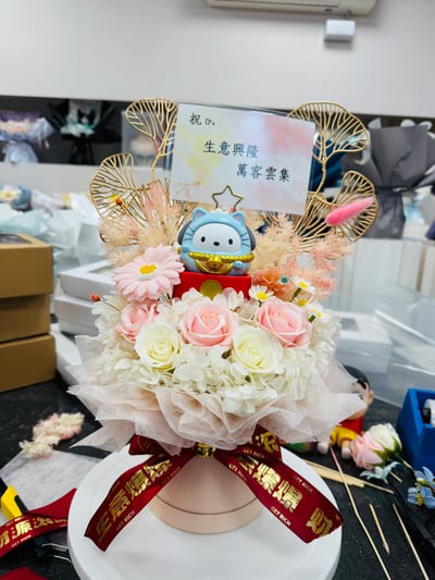 【客製化】三麗鷗系列開幕香氛花禮盒2