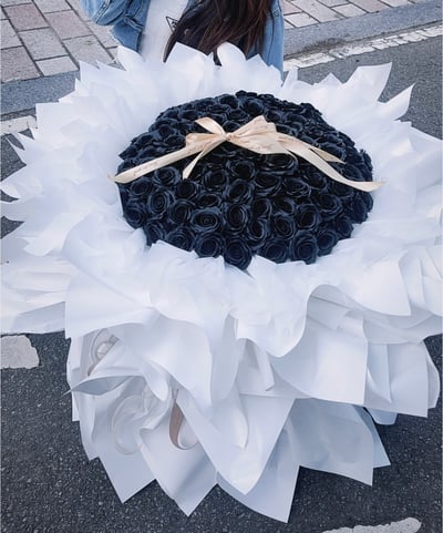 【客製化】99朵香氛大型花束／可藏禮1