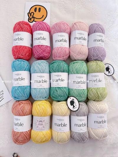 【代購區】馬卡龍色系噴毛紗11