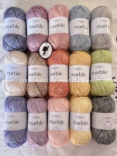 【代購區】馬卡龍色系噴毛紗7