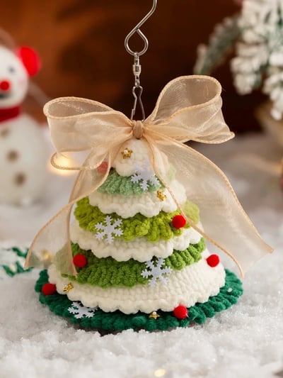 【代購區】聖誕樹風鈴材料包1