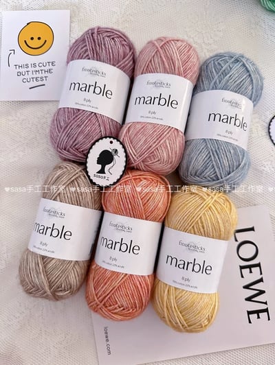 【代購區】馬卡龍色系噴毛紗8