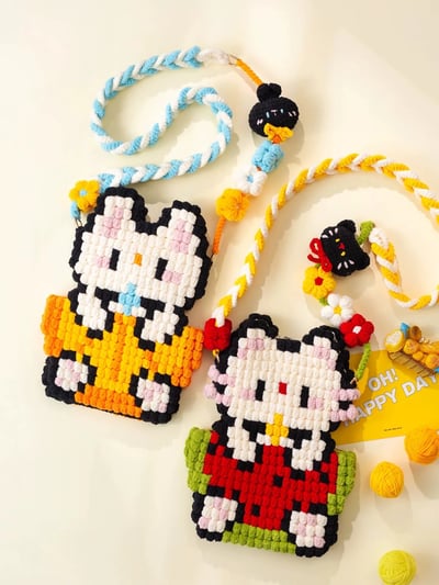 【代購區】萌豆手機包材料包1