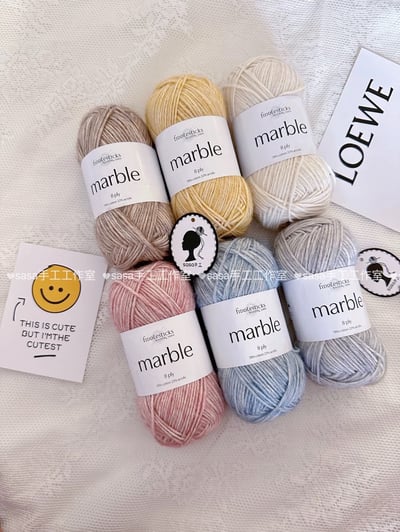 【代購區】馬卡龍色系噴毛紗5