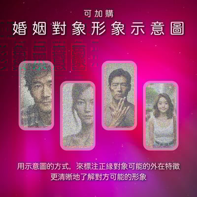 奧古心易占卜｜命中註定愛上你：婚姻正緣命盤｜結婚對象個性外表・之前之後的其他緣分・哪一年會變熟或認識10