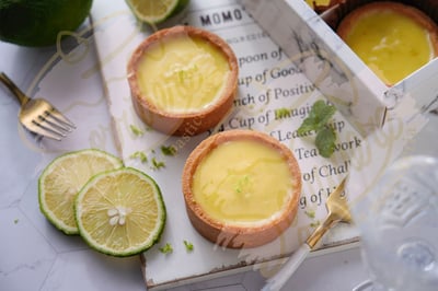 招牌酸甜檸檬塔(蛋奶素)1
