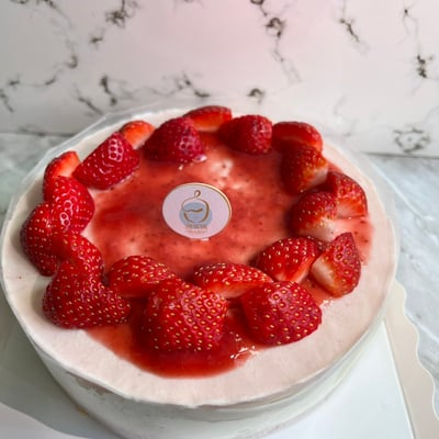 草莓乳酪蛋糕1
