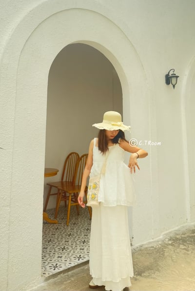 熱賣 .ᐟ‪‪.ᐟ 疊穿雙層水波紋長裙3