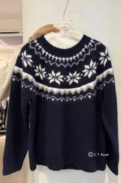 質感超好！費爾鳥羊絨毛衣3