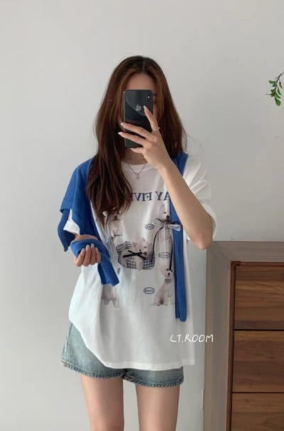 自訂款 蕾絲蝴蝶結瑪爾濟斯狗狗大T2