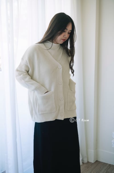 市集熱賣🔥熊寶寶口袋水貂毛罩衫1