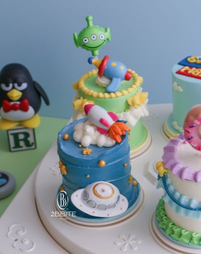 「5入旋轉機」三眼外星人2