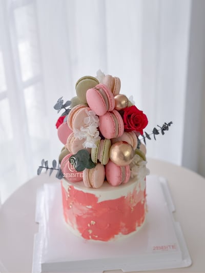 「系列」馬卡龍蛋糕1