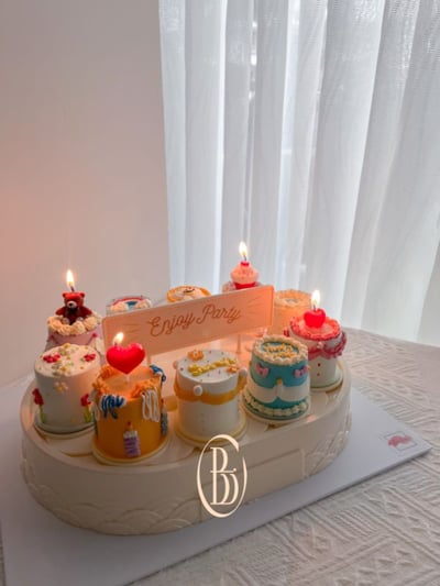 「10入款小蛋糕旋轉機」歡樂派對1