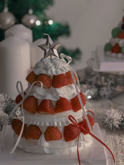 「季節限定」緞面草莓樹2