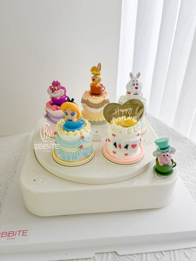 「5入旋轉機」愛麗絲公仔款1