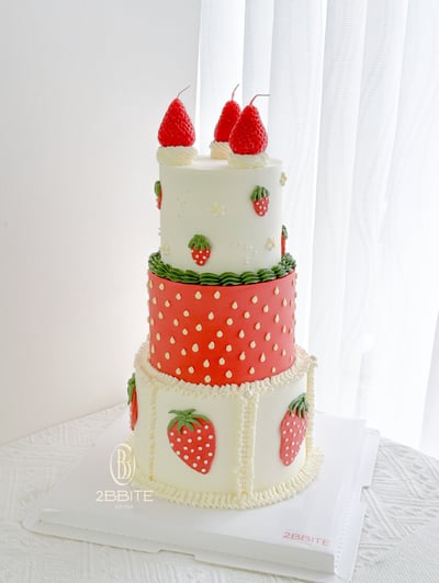 「三層」草莓甜心1