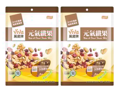 Viva 萬歲牌元氣纖果 x2袋 (12gx20包)1