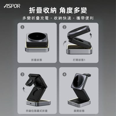 ASPOR 小魔方無線充電座5