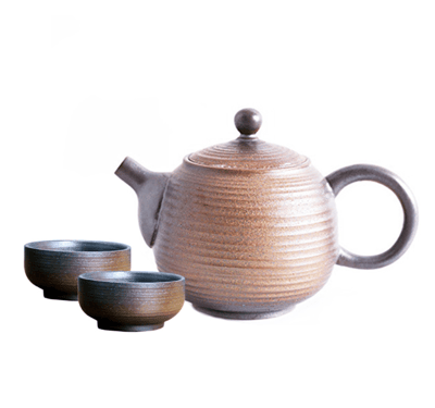 涅道柴燒1壺2杯茶具組2