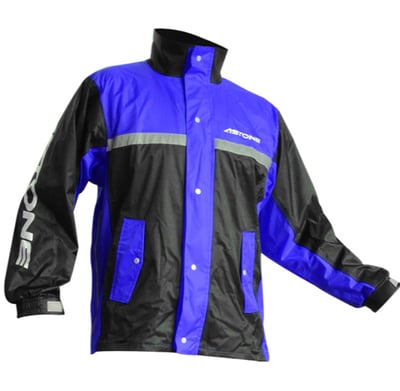 RA-502 黑/藍 兩件式運動型雨衣1