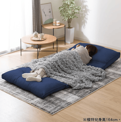 NITORI 宜得利家居(網購限定)布質和室矮沙發 CS-N02KID NV (EC)4