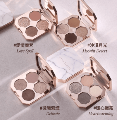 DEAR DAHLIA夢幻絲絨眼影盤 5.1g2