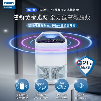 PHILIPS飛利浦 變頻捕蚊燈1