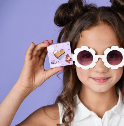 Miss NELLA 妮娜小姐英國兒童水性眼影(星辰銀河/璀璨金沙)3