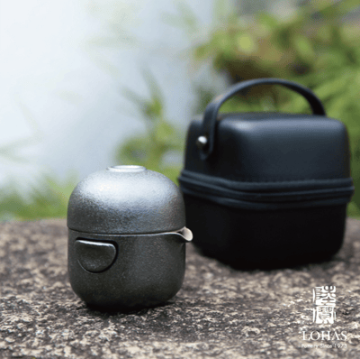 LOHAS 陸寶 轉意隨手泡攜行裝 耀黑金 快客杯 旅行組 新品上市1