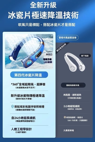 冰感製冷掛脖風扇3