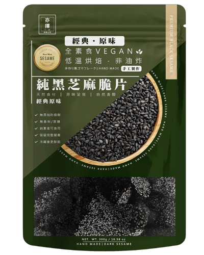 亦擇-純黑芝麻脆片250g1