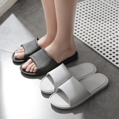 Dagebeno 荷生活防滑軟底素色浴室拖鞋 居家簡約色系防滑升級款1