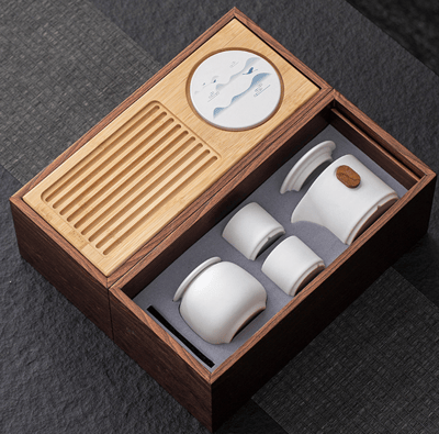【Life Shop】山水旅行茶具組 /附精美包裝袋2