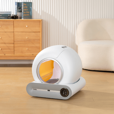 PETKO 佩可智能貓砂機/貓砂盆_可APP遠端操控-清潔配件組合(贈垃圾袋x3/漏砂墊/控砂盒)2