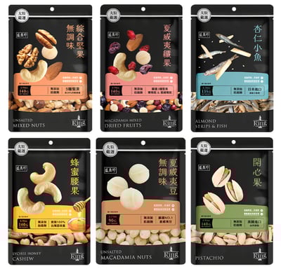 盛香珍KING堅果袋裝系列1