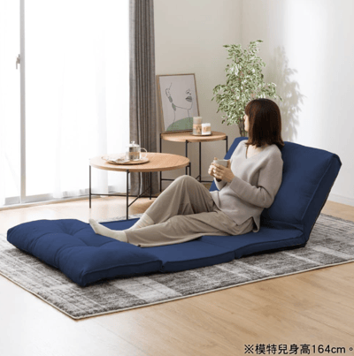 NITORI 宜得利家居(網購限定)布質和室矮沙發 CS-N02KID NV (EC)3