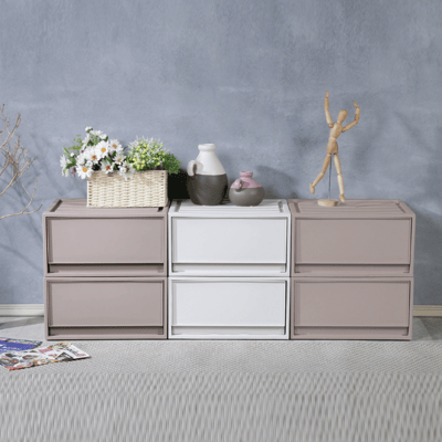 KEYWAY 聯府丹波單抽式整理箱20L-4入-面寬40公分(衣物收納/置物箱/抽屜式/收納箱 /MIT台灣製造4