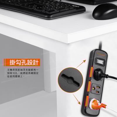 PowerSync 防塵蓋延長線4