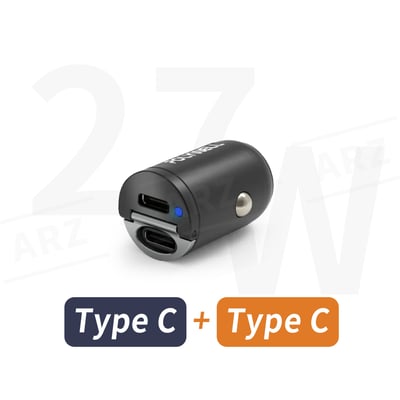 POLYWELL 雙Type C 隱藏式車充8