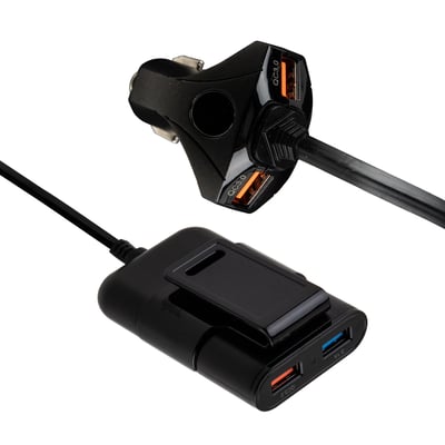 車用4孔充電器1