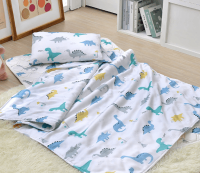 AbeliaQ麻吉寶貝乳膠天絲防蹣抗菌三件式睡袋組-多款可選1