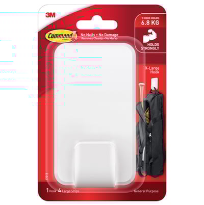 3M 無痕高承重掛鉤系列-大型(免釘免鑽)1