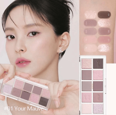 BBIA 魅雅【韓國 】蝴蝶結全新基礎10色眼影盤8.5g2