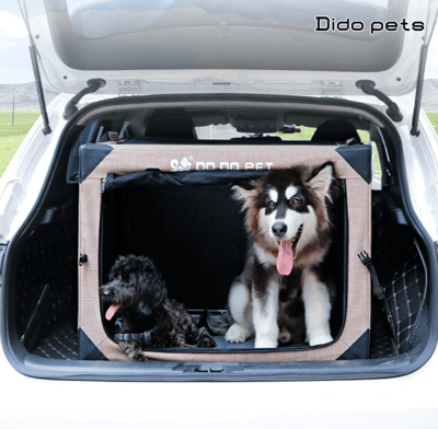 Dido Pets可折疊 車載透氣寵物籠-M號(PT154)1