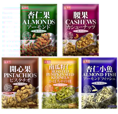 盛香珍調味堅果系列〔杏仁小魚 腰果 杏仁果 開心果 鹽烤南瓜籽仁〕1